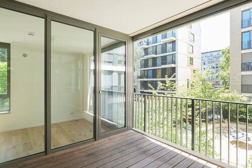 Loggia mit Westausrichtung - Etagenwohnung mit 111,00 m² in Berlin zum Kaufen