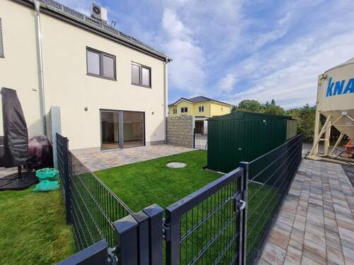 Blick auf Terrasse - 