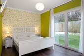 Das ruhige Schlafzimmer im Erdgeschoss - 