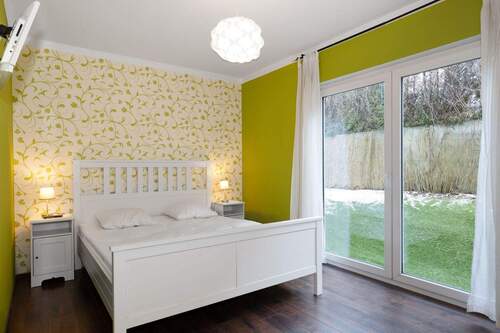 Das ruhige Schlafzimmer im Erdgeschoss - 