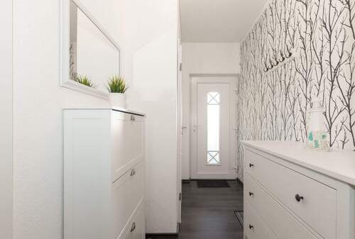 Der helle Eingangsbereich - 