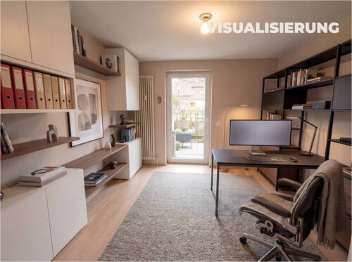 Peter Dondorf Immobilien - Arbeitszimmer (KI-Visualisierung) - 