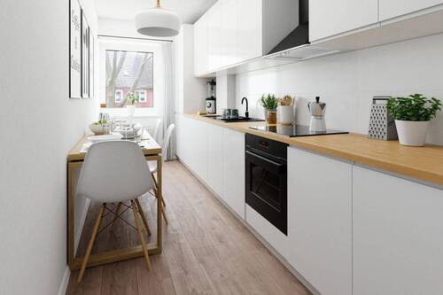 Bild 4 - Etagenwohnung mit 67,00 m&sup2; in Gelsenkirchen - Horst zur Miete