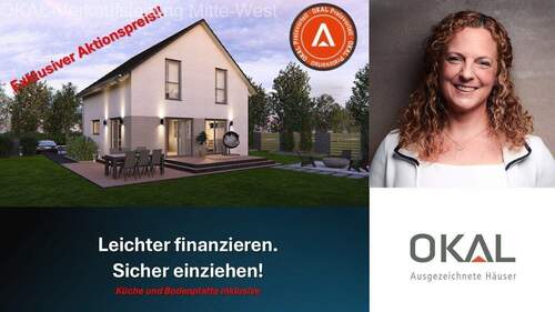 Bild 1 - EINFAMILIENHAUS MIT OFFENER ARCHITEKTUR - einzugsfertig inkl. Bodenplatte