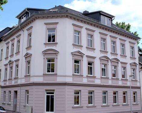 Fassade nach Fertigstellung - 2 Zimmer Etagenwohnung zum Kaufen in Gera