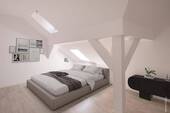 Schlafzimmer - Etagenwohnung mit 92,00 m² in Berlin zum Kaufen