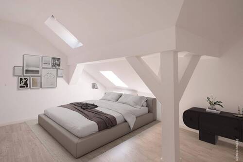 Schlafzimmer - Etagenwohnung mit 92,00 m² in Berlin zum Kaufen