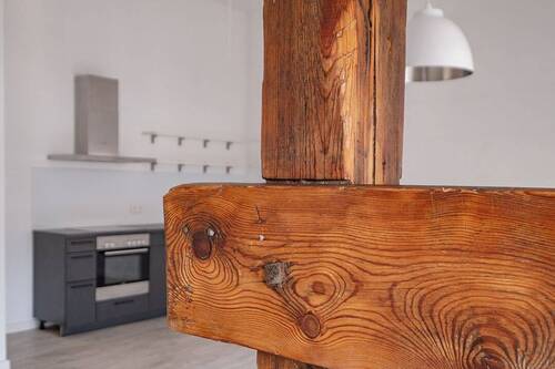 Detailansicht Holzbalken - 