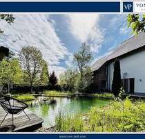 Natürlich Geborgen - zentral gelegenes Passivhaus mit Naturgarten und Schwimmteich