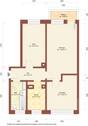 Grundriss - Etagenwohnung mit 59,00 m&sup2; in Löbau zur Miete