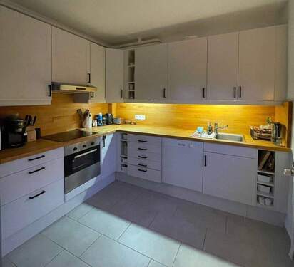 Küche - Terrassenwohnung mit 90,00 m&sup2; in Stade zur Miete