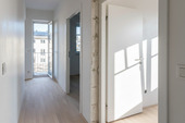 Der offene Blick in die Wohnung - 