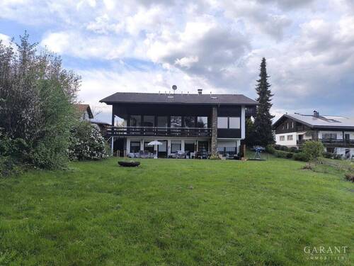 Sicht Garten - 1 Zimmer Mehrfamilienhaus, Wohnhaus zum Kaufen in Lindberg