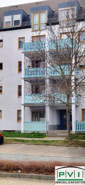 Balkonansicht - Gepflegte Eigentumswohnung mit ausgezeichneter Infrastruktur in Annaberg