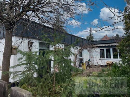 Ansicht Gartenbereich - Wohnen auf einer Ebene! Modernisierter Bungalow in Kulmbach-Weiher