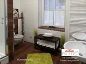 Duschbad im Obergeschoss - 