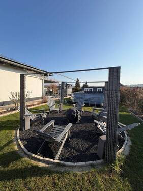 Feuerstelle mit Sitzecke - 