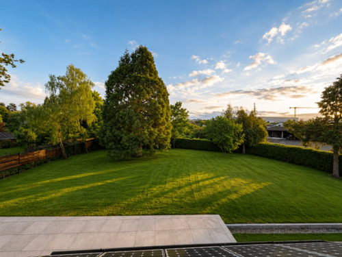Aussicht vom Balkon - 
