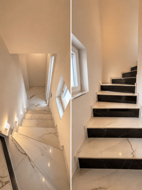 Diele + Treppen zur Wohnung - 