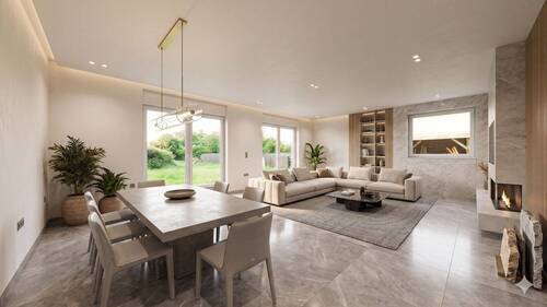 Wohn Esszimmer - 
