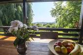 Blick auf Garten und Waging - 