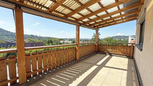 Balkon - Etagenwohnung mit 104,00 m&sup2; in Pfullingen zum Kaufen