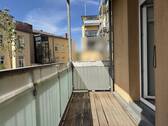 Balkonansicht - 2 Zimmer Etagenwohnung in Rostock