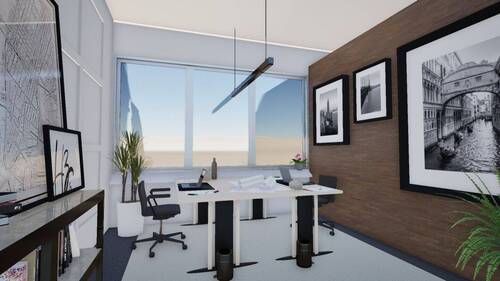 Büroraum 1 - Flexible Büroräume in der Alster City - perfekt für Start-ups - All-in-Miete