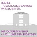 Beispiel eingeschossige Bauweise im Toskana Stil m - 
