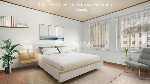 Schlafzimmer 2 1-Musterfoto (virtuelle Inszenierung)5 - 