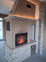 Kamin als Raumteiler - 