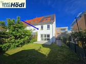 Rückansicht mit Garten - 