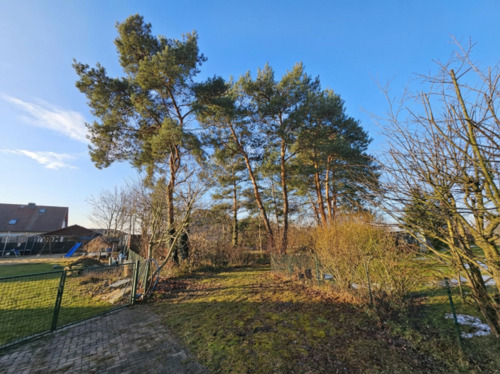 Zugang zum Baugrundstück - Grundstück in Bergen zum Kaufen