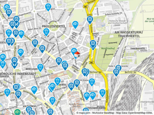 Geolyzer Kartenausschnitt - 