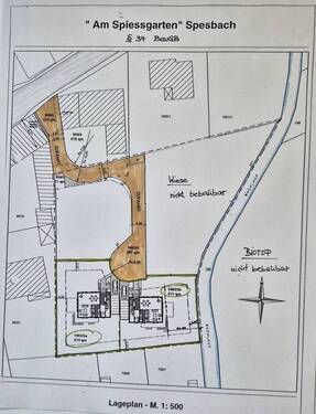 Lageplan Einzeichnung - 