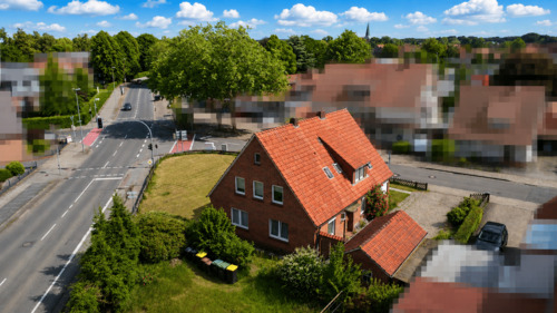 Hausansicht oben - 