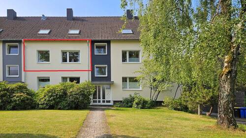 Titelbild - Gut geschnittene 3-Zimmer-Wohnung mit sonniger Loggia im Hildener Osten