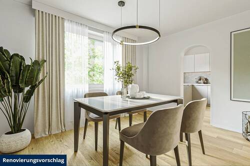Essbereich Renovierungsvorschlag - 