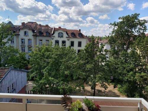 Aussicht vom Balkon Petrinistraße - 3 Zimmer Etagenwohnung zur Miete in Würzburg