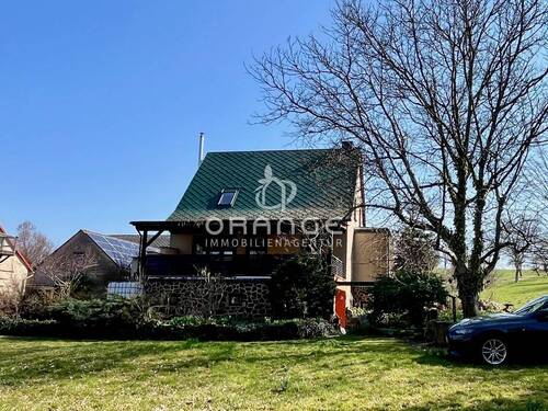 Frontansicht - Einfamilienhaus mit 146,00 m&sup2; in Geithain / Wickershain zum Kaufen