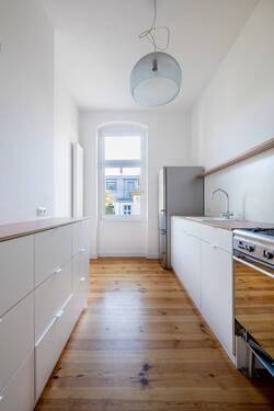 Maßgefertigte Einbauküche - Etagenwohnung mit 123,00 m² in Berlin zum Kaufen