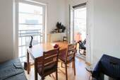 Essbereich mit Loggia Zugang - Etagenwohnung mit 43,00 m² in Mannheim zum Kaufen