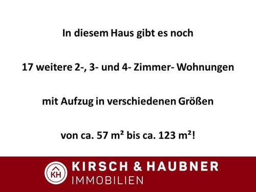Weitere Wohnungen... - 