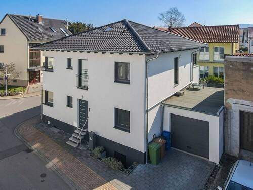 Luftbild - 6 Zimmer Einfamilienhaus zum Kaufen in Heddesheim