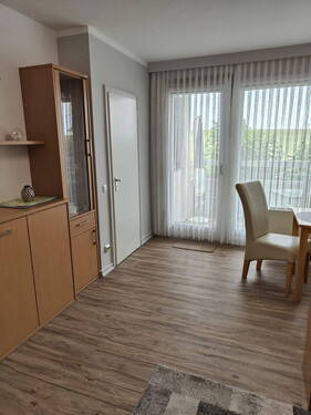 Blick zum Balkon - 