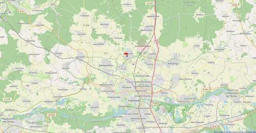 Lage - Grundstück in Wettstetten