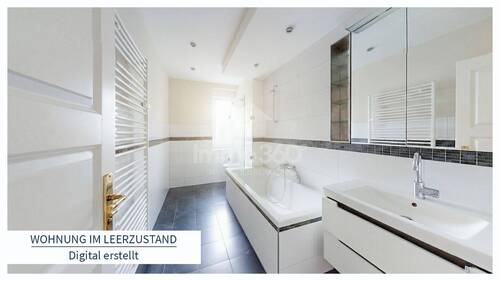 Wohnung im Leerzustand - 