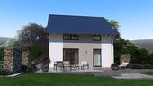 Ansicht Garten - Einfamilienhaus mit 106,00 m² in Limeshain zum Kaufen