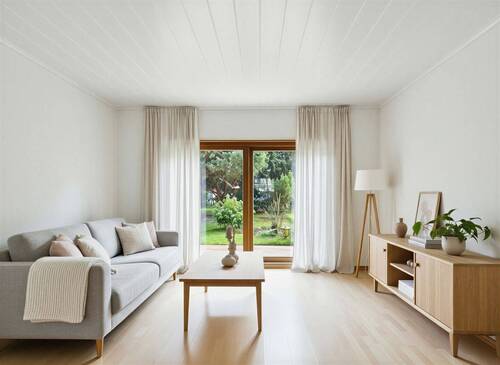 EG: Wohnzimmer - Einrichtungsvorschlag - Einfamilienhaus mit 170,00 m&sup2; in Stuttgart zum Kaufen