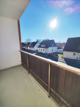 Balkon - 1 Zimmer Etagenwohnung zur Miete in Bad Gandersheim